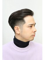 カーウォッシュバーバー(CARWASH BARBER)&nbsp;サイドパートバーバースタイルビジカジ