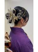 【イベントヘアアレンジ（成人式や卒業式に☆）】