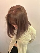 ルーム(Loom.)&nbsp;ロブブリーチなしダブルカラーミルクティーカラー