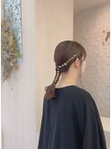 パーティーヘアセット 114