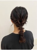 編み下ろしアレンジ