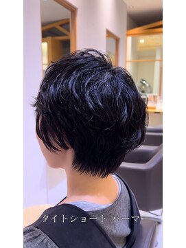 アピッシュ 国分寺(apish) タイトショートパーマ/店長しんご