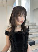 ミディアムヘアレイヤーカット吉祥寺 kanon