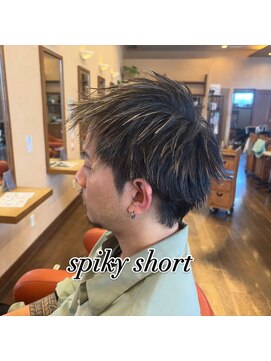 シェロヘア(cielo HAIR) スパイキーショート