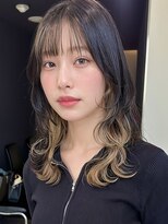 ミーム 原宿 表参道(meme)&nbsp;”インナーカラー×ウルフレイヤー