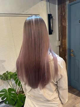 マスカリ(muscali) 【原田】バレイヤージュ ピンクベージュ