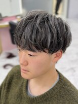 メッシュ、メンズ、シルバーメッシュ