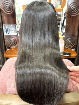 ハーシーバイアポロ 相模大野(HERSHE by apollo) 髪質改善縮毛矯正,レイヤー,縮毛矯正,白髪ぼかしハイライト.白髪