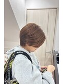 大人かわいい丸みショート