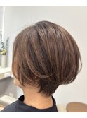 大人上品ショートボブ♪