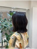 外ハネロングボブ