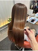 髪質改善ストレート