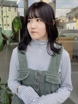 ミリ 奈良店(mm)&nbsp;顔まわり/暗髪/レイヤー/前髪/学割/くびれヘア/近鉄奈良/奈良