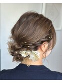 ヘアセット/ヘアアレンジ/結婚式/成人式/佐賀/ゆるあみ/ふんわり