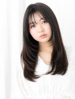 ドクターズサロン LAB 小山店&nbsp;髪質改善オリーブブラウンレイヤーロングd小山20代30代40代