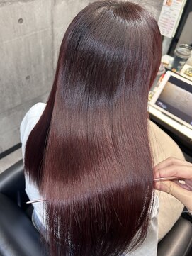 ピリオド 赤坂(Period.) ロングヘアールビーカラー髪質改善 赤坂見附