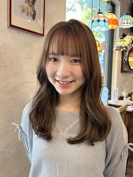 フェイバー 警固店(FAVOR) ベージュ/ブリーチなし/パーソナルカラー/髪質改善/カラー