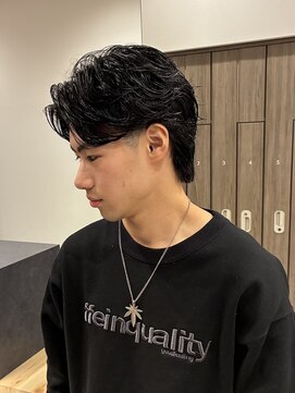 マウ(mau) フェザーパーマ　ニュアンスパーマ