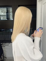 ヴィア 京都烏丸(Via)&nbsp;ブロンド/ベージュ/ケアブリーチ/ダブルカラー/ハイトーン