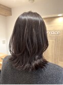 【Terrace】ミディアムレイヤー×オーガニックカラー(白髪染め)