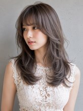 ジエクト 本店(The Ect) ハッシュカット/ゆるふわミディアム/ヨシンモリ/12トーン