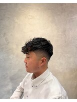 バーバースタジオユー(Barber studio u.) ウェーブ×フェード
