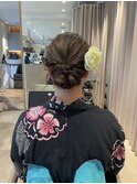 浴衣ヘア