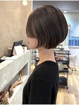 ルーク バイ ヘアーポケット(Luke by hair pocket)&nbsp;アッシュベージュのまるみショート