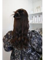 エンリッチヘア(enrich hair) カチモリハーフアップ