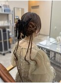 アップツイン/三つ編み