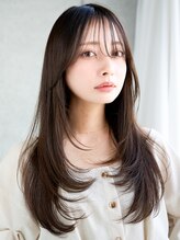 レノラ 髪質改善カラー 本町(LENORA)&nbsp;ハッシュカット/ロングウルフカット/シースルーバング