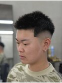 【0mm～フェード無料】カット＋シャンプー＋眉カット ￥3900