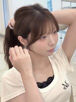 マウル 栄(MAEUL)&nbsp;前髪顔まわり　丸型解消　名古屋　栄　ワンホンレイヤー