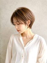 アイシー 関内(ICY)&nbsp;(ICY土屋)ショートヘアショートボブ前髪なし長めショート