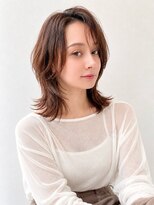 トリコ アヴェダ ららテラス北綾瀬(tricot AVEDA) ミディアムレイヤー/レイヤースタイル/顔まわりレイヤー/北綾瀬