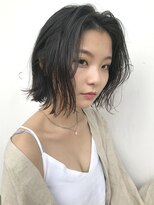 フェス カットアンドカラーズ(FESS cut&colors)&nbsp;『FESS 鶴丸』【ナチュラルボブ×大人かわいい】無造作ヘア