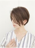 ナチュラル奥行きショート【Ruufus恵比寿渋谷】314ｂ3