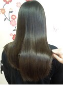 ツヤ髪ナチュラルロング