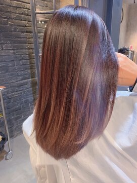 セイントローレン バイ ジルブラン(St.Lauren by JIL BLAN) Airtouch Balayage×Mauve