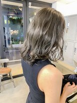 ヴェルダ 池袋店(verda)&nbsp;【verda】クリアグレー×ことりベージュ×ウォータフォール