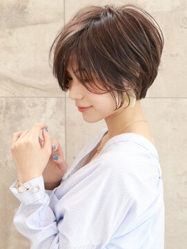 グランド(GRAND) ショートボブ髪型20代30代40代50代前髪あり前髪無し面長丸顔