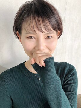 カイコヘアーアンドアートスタジオ(kaiko hair&art studio) ショートカット/前髪カット/ダブルカラー/ストレート/髪質改善