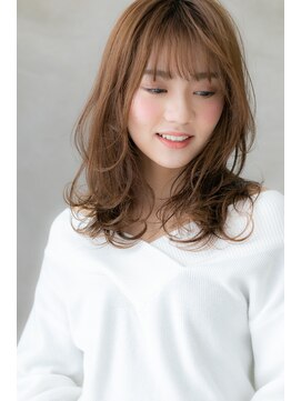 カバーヘア イヴ 戸頭店(COVER HAIR EVE) カーキベージュ抜け感アンニュイネオウルフZ戸頭20代30代40代