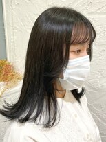 カモン(CAMON)&nbsp;柔らかさを残した偽黒染めカラー