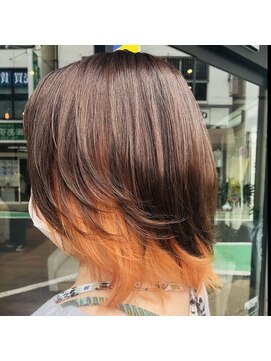 ウルム 蕨西口(ULUM) インナーカラー×クリアオレンジ