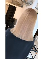 ラフ 難波店(LAFF)&nbsp;#黒髪#ボブルフ#ネビージュ#小顔#ワンレン