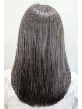 クレドガーデン 浦和店(CRED GARDEN) 縮毛矯正/艶髪バイオレットブラウン/大人ロング/髪質改善e3