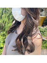 ヘアビータ 松前店(HAIR vita)&nbsp;インナーカラー×ベージュカラー