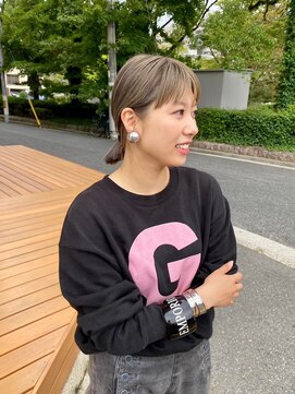 パークレター(Park.LETTER) 結べるボブ×こなれベージュで透明感◎