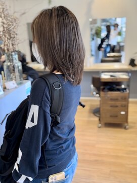 コノアラボ 守谷店(Conoah labo) オリーブグレージュ/グレージュカラー/白髪ぼかし/ハイライト